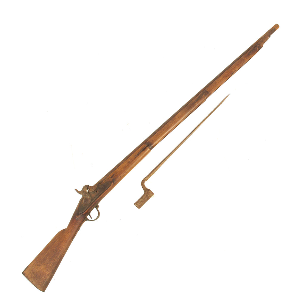 Original Prussian Potsdam M1809 Percussion Converted Musket with Bayonet in Grade 2 "As Found" Condition Original Items