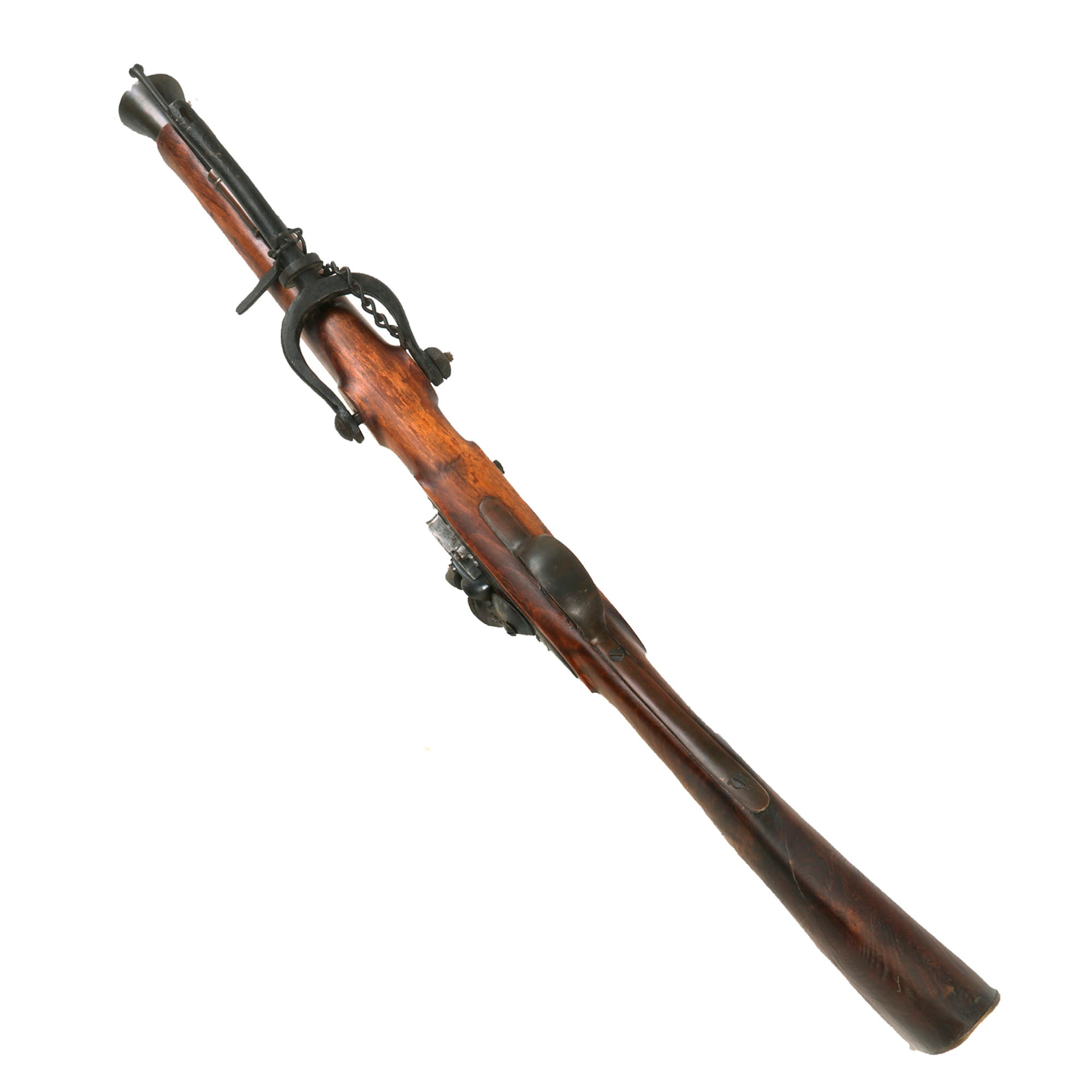 Original British Iron Barrel 15 Bore Flintlock Naval Blunderbuss Swive ...
