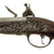 Original 18th Century Italian Flintlock Pistol by Michele Lorenzoni of Florence with Intricate Embossed Iron Mountings and Grotesque Butt Cap - circa 1720 Original Items
