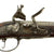 Original 18th Century Italian Flintlock Pistol by Michele Lorenzoni of Florence with Intricate Embossed Iron Mountings and Grotesque Butt Cap - circa 1720 Original Items