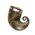 Original Scottish Victorian Silver Mounted Ram’s Horn Snuff Mull Named to Capt. Alexander Fraser of the 71st Regiment of Foot Original Items