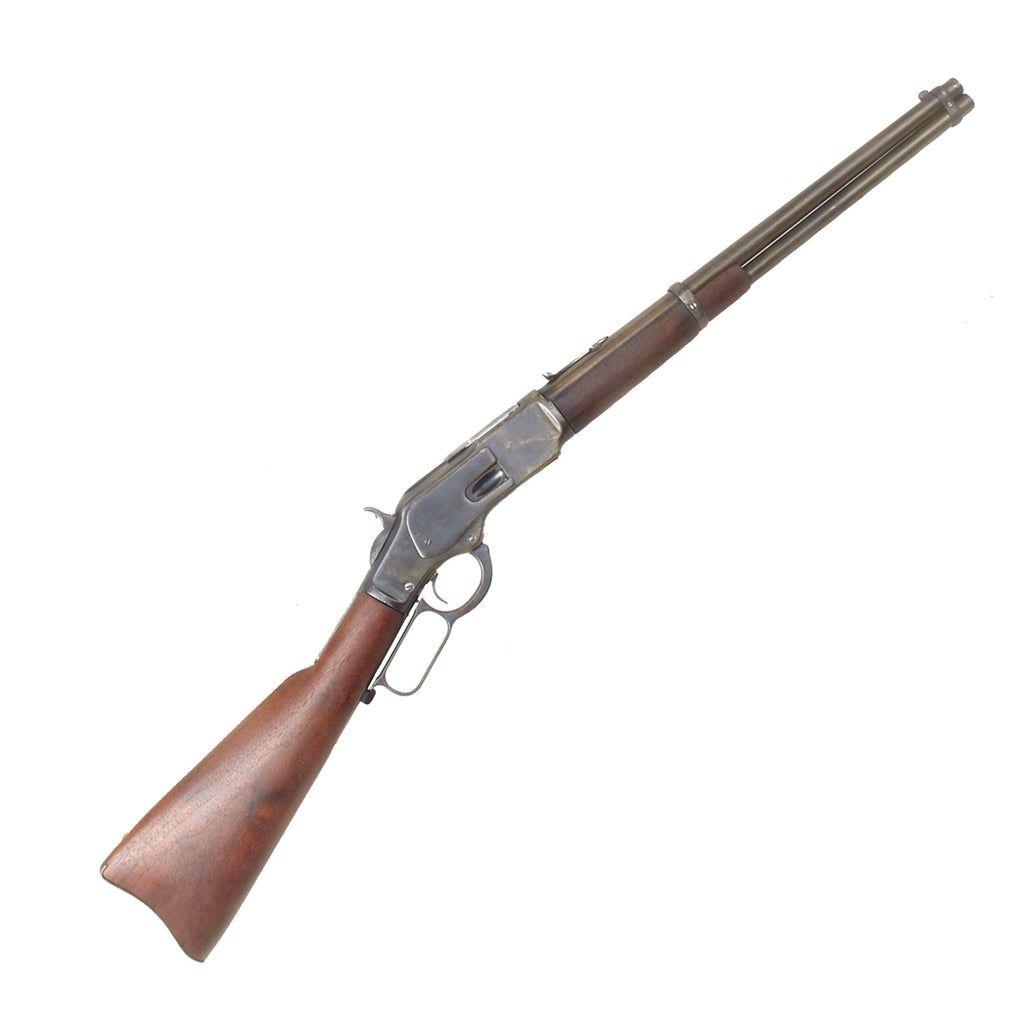 Original U.S. Winchester Model 1873 .44-40 Repeating Saddle Ring Carbine Serial Number 521969B - Made in 1898 Original Items