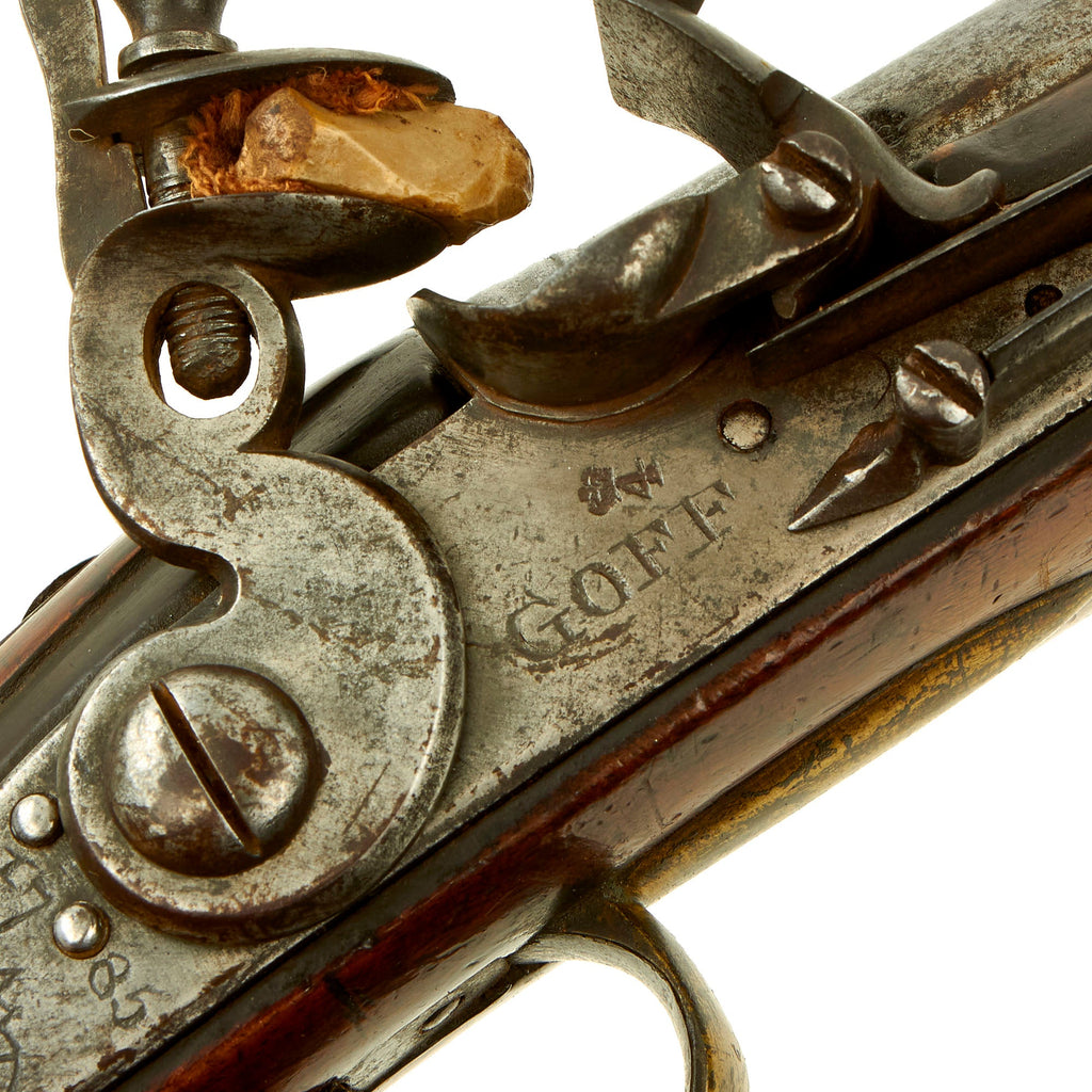 Original British East India Company Model 1778/1808 Flintlock Short Dr ...