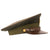 Original U.S. WWII Army Officer Wool Felt Visor Service Cap - Dated 1941 - Size 7⅛ Original Items