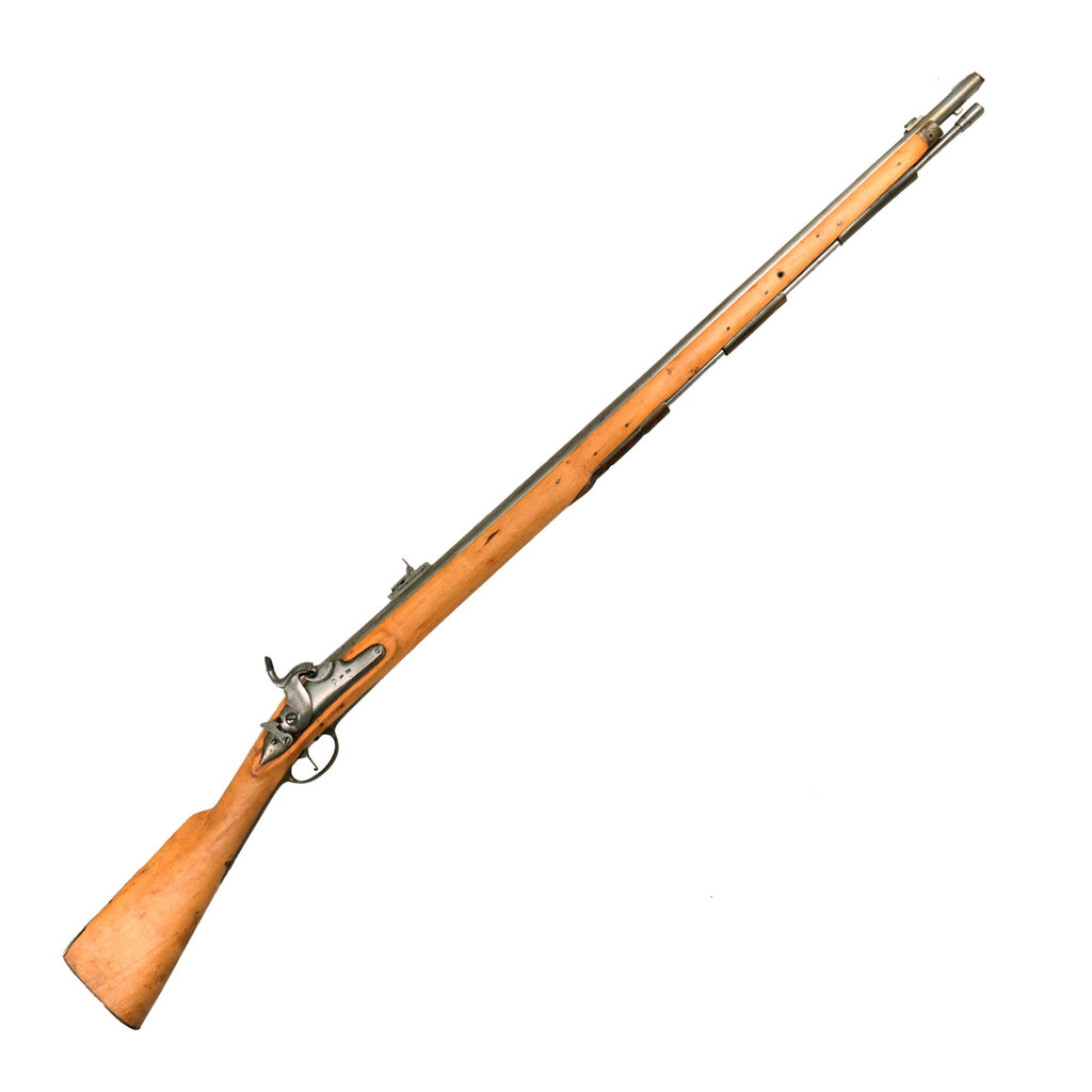 Original Danish / Norwegian Pillar Breech Percussion Converted Rifled Musket Model 1769/1841 with Doglock Safety Original Items