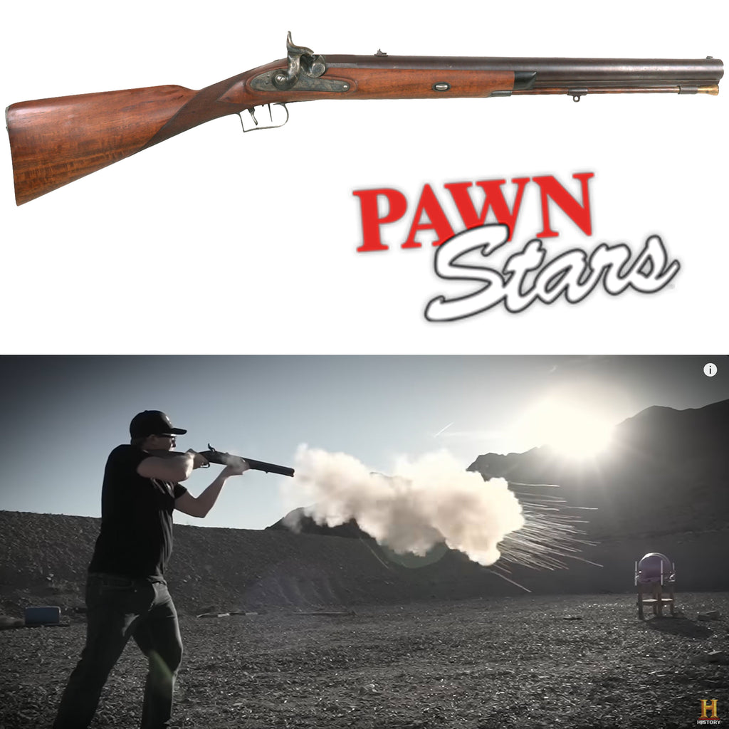 Original British 4 Bore Big Game Percussion Rifle by W. Richards Circa 1855 - HUGE 1 Inch Bore - As Seen on History Channel Pawn Stars Original Items