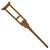 Original U.S. Civil War Wooden Medical Crutch of Crude Period Construction - 48” Long Original Items