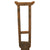 Original U.S. Civil War Wooden Medical Crutch of Crude Period Construction - 48” Long Original Items