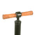 Original U.S. WWII Army Jeep Vehicle Tire Pump - Marked QMC Quartermaster Corps - Dated 1945 Original Items