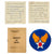 Original U.S. WWII Crush Cap & Ephemera Army Air Corps Grouping - Earl J. Mathewson Original Items