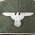 Original German WWII Rare Waffen-SS Officer Schirmmütze Visor Cap with Saddle Form Crown, Measured Size 57cm