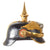 Original Imperial German WWI Prussian Garde Grenadier Officer’s Pickelhaube Helmet with Interchangeable Parade Plume & Spike