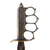 Original U.S. WWI Model 1918 Mark I Trench Knife by L. F. & C. with Matching Steel Scabbard