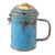Original Dutch WWII Winterhulp Nederland (WHN) Street Collection Donation Can with Internal Rattle Rings – Repainted