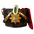 Original Imperial German Saxon 2nd Royal Saxon Hussar Regiment No. 19 "Queen Carola" M1887 Hussar Busby with Chinscales & Cockade