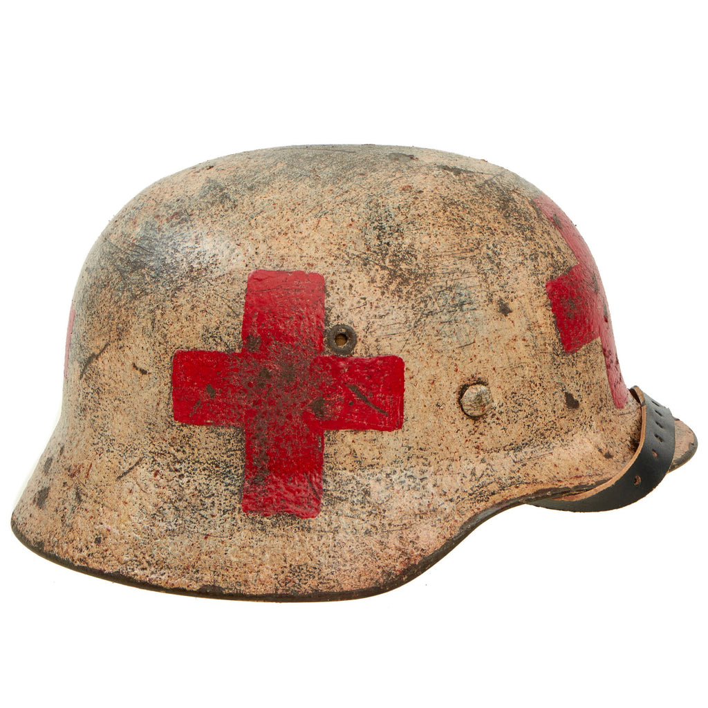 Original German WWII M40 Refurbished SS Ardennes Winter Medic
