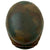 Original German WWII M40 Refurbished 12th SS Panzer HJ at Caan & Falaise Camouflage Helmet - Stamped EF66 Original Items