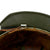 Original German WWII M40 Refurbished 12th SS Panzer HJ at Caan & Falaise Camouflage Helmet - Stamped EF66 Original Items