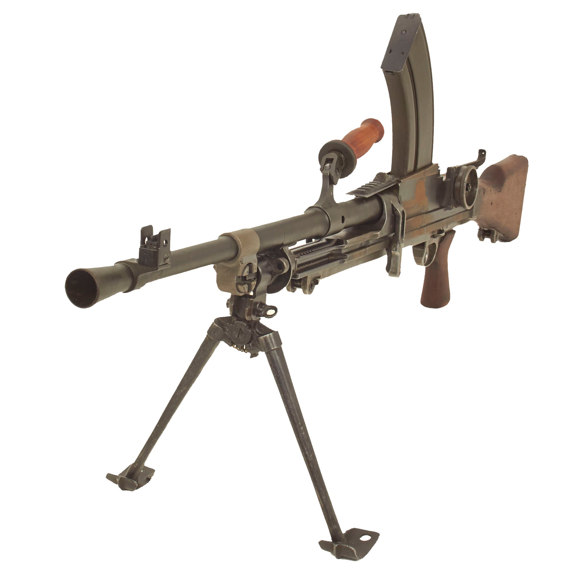 Original WWII 1942 Dated British Bren MkI* Display Light Machine Gun b ...