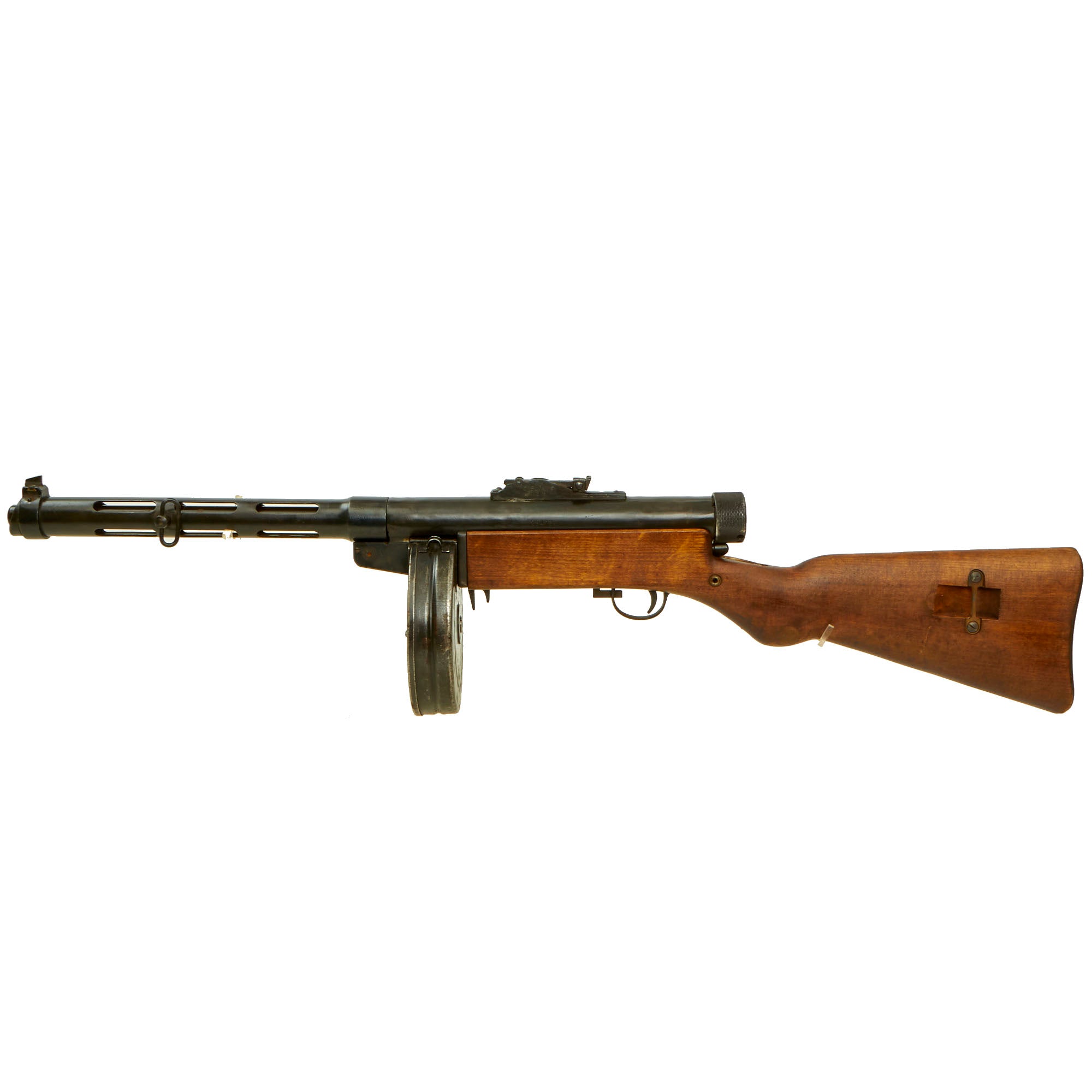 Original Finnish WWII Suomi KP 31 M31 Display 9mm SMG With Drum original-finnish-wwii-suomi-kp-31-m31-display-9mm-smg-with-drum