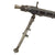 Original German WWII MG 42 Display Machine Gun with Basket Belt Carrier and Bipod Original Items