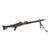 Original German WWII MG 42 Display Machine Gun with Basket Belt Carrier and Bipod Original Items