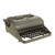 Original German WWII Rare SS Typewriter by Olympia Serial 514801 with Sanitized SS Typebar in Case - ROBUST Model Original Items