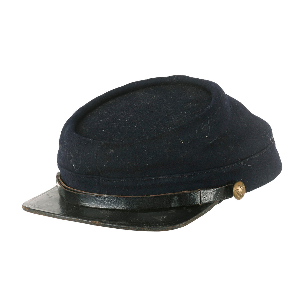 Original U.S. Indian Wars Model 1872 Federal Issue Chasseur Style Pattern Kepi by Bent & Bush Original Items