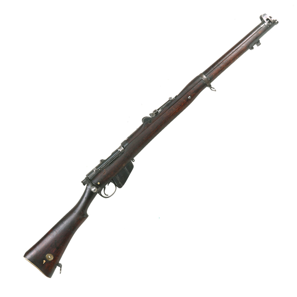 Original British WWI & WWII Lee-Enfield MkI Dated 1897 Converted to S.M.L.E. in 1906 and then to .22 Trainer - Serial P 30106 Original Items