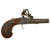 Original British Napoleonic Era Engraved .45 Cal. Flintlock Pocket Pistol Made in Liège, Belgum Retailed by Thomson of London - Circa 1790 Original Items