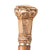 Original U.S. Indian Wars Era Toledo-Made Sword Cane Stick with Engraved “Gold” Handle & Bamboo Shaft - Presented to Colonel J. J. Lawrence in 1887, 125th Pennsylvania Volunteer Infantry Original Items