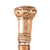 Original U.S. Indian Wars Era Toledo-Made Sword Cane Stick with Engraved “Gold” Handle & Bamboo Shaft - Presented to Colonel J. J. Lawrence in 1887, 125th Pennsylvania Volunteer Infantry Original Items