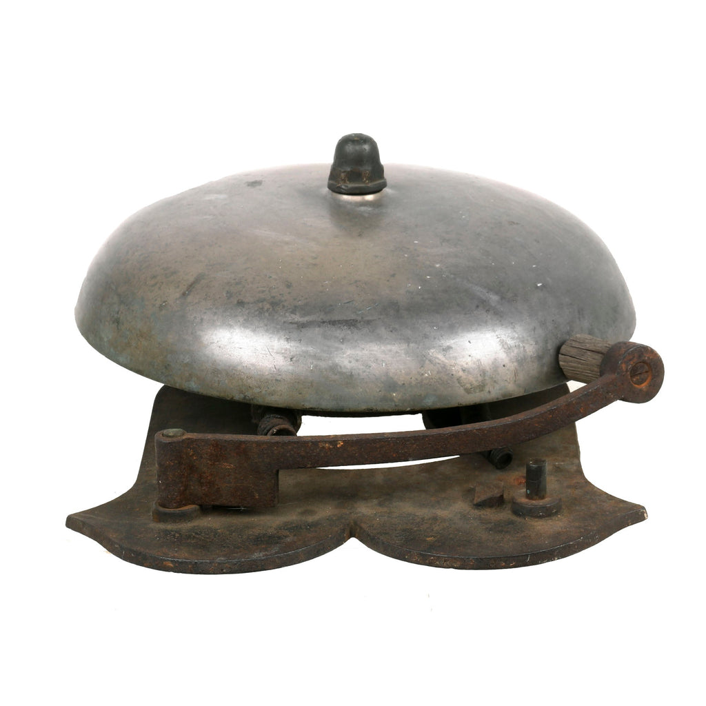 Original U.S. 1890-1930 Era Substantial Boxing Bell with Spring-Loaded ...