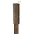 Original U.S. Extremely Rare Type I M-1816 Fencing Training Socket Bayonet - Whalebone “Baleen” Blade with Leather-Wrapped Rubber Ball Original Items