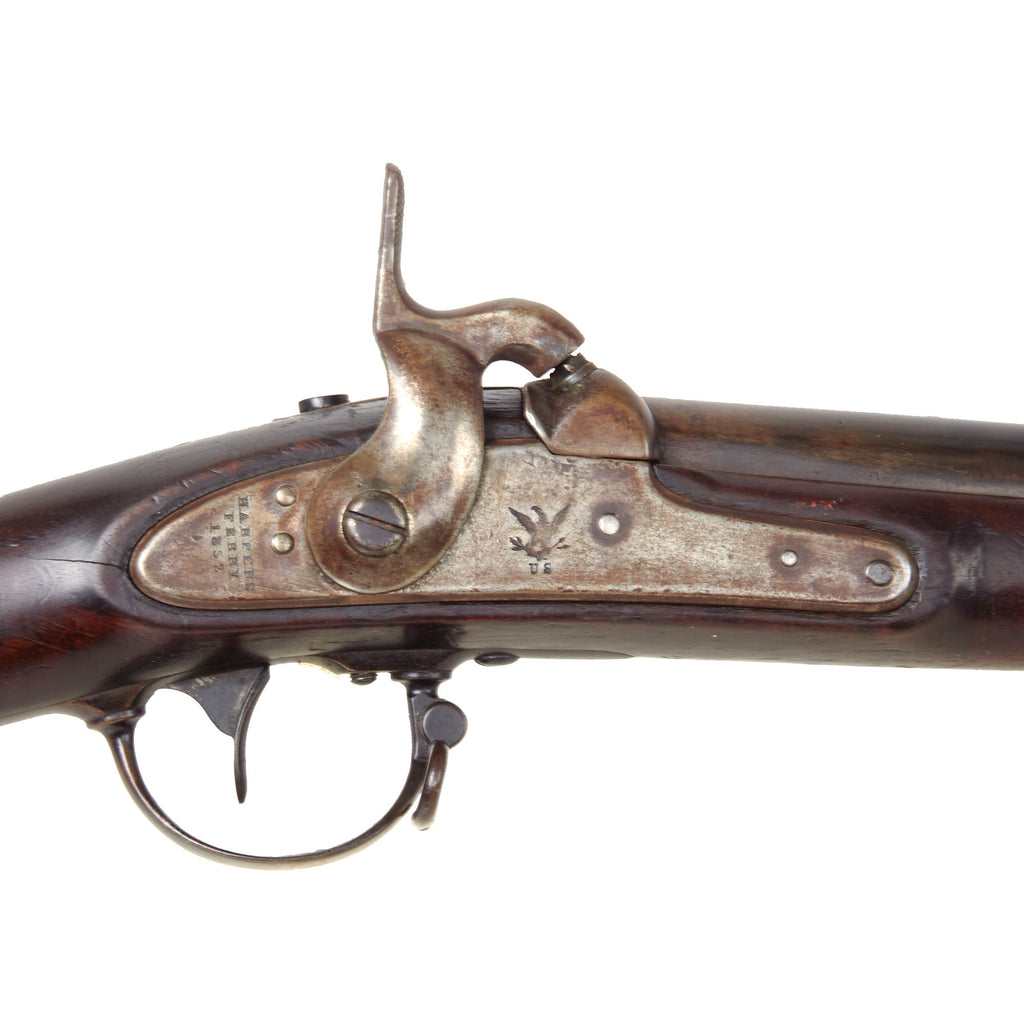 Original U.S. Civil War Era Springfield Model 1842 Percussion Musket b ...