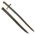 Original U.S. Civil War Model 1842 Saber Bayonet with Scabbard by PDL of Solingen