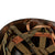 Original U.S. WWII M1-C Paratrooper Rear Seam Swivel Bale Helmet with Jump Liner by Firestone