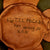 Original U.S. WWII Named US Navy Patrol Wing 10 M1917A1 Kelly Helmet with Textured Paint - Complete Original Items