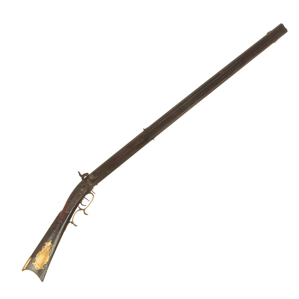 Original U.S. Pennsylvania Swivel Breech Double Barrel Percussion Rifl ...