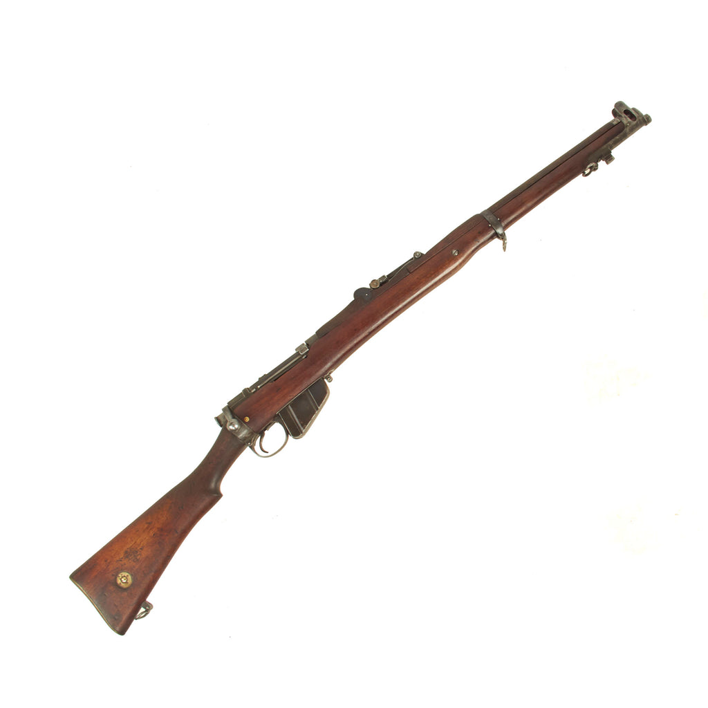 Original British WWI & WWII Lee-Enfield MkI Dated 1898 Converted to S.M.L.E. in 1905 and then to .22 Trainer - Serial K 1178 Original Items