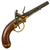 Original French Modèle 1777 Brass Frame Flintlock Cavalry Pistol by Maubeuge Arsenal with Intact Belt Hook - Circa 1780 Original Items