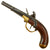 Original French Modèle 1777 Brass Frame Flintlock Cavalry Pistol by Maubeuge Arsenal with Intact Belt Hook - Circa 1780 Original Items