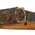 Original 19th Century Arabian Horn Handled Jambiya Dagger with Decorated Scabbard and Leather Belt - Circa 1820 Original Items