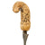 Original Indonesian East Indies Kris Dagger from the Island of Madura with Carved Hippo Tooth Handle - Circa 1820-1850 Original Items