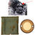 Original U.S. WWII Paratrooper D-Day Normandy Invasion Clip On Luminous Disc Helmet Marker With Original Pouch Original Items