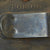 Original U.S. WWII Paratrooper D-Day Normandy Invasion Clip On Luminous Disc Helmet Marker With Original Pouch Original Items