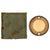 Original U.S. WWII Paratrooper D-Day Normandy Invasion Clip On Luminous Disc Helmet Marker With Original Pouch Original Items