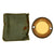 Original U.S. WWII Paratrooper D-Day Normandy Invasion Clip On Luminous Disc Helmet Marker With Original Box Original Items