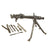 Original German WWII MG 42 Display Machine Gun by MAGET with Internal Components & Belt Drum - dated 1943 Original Items