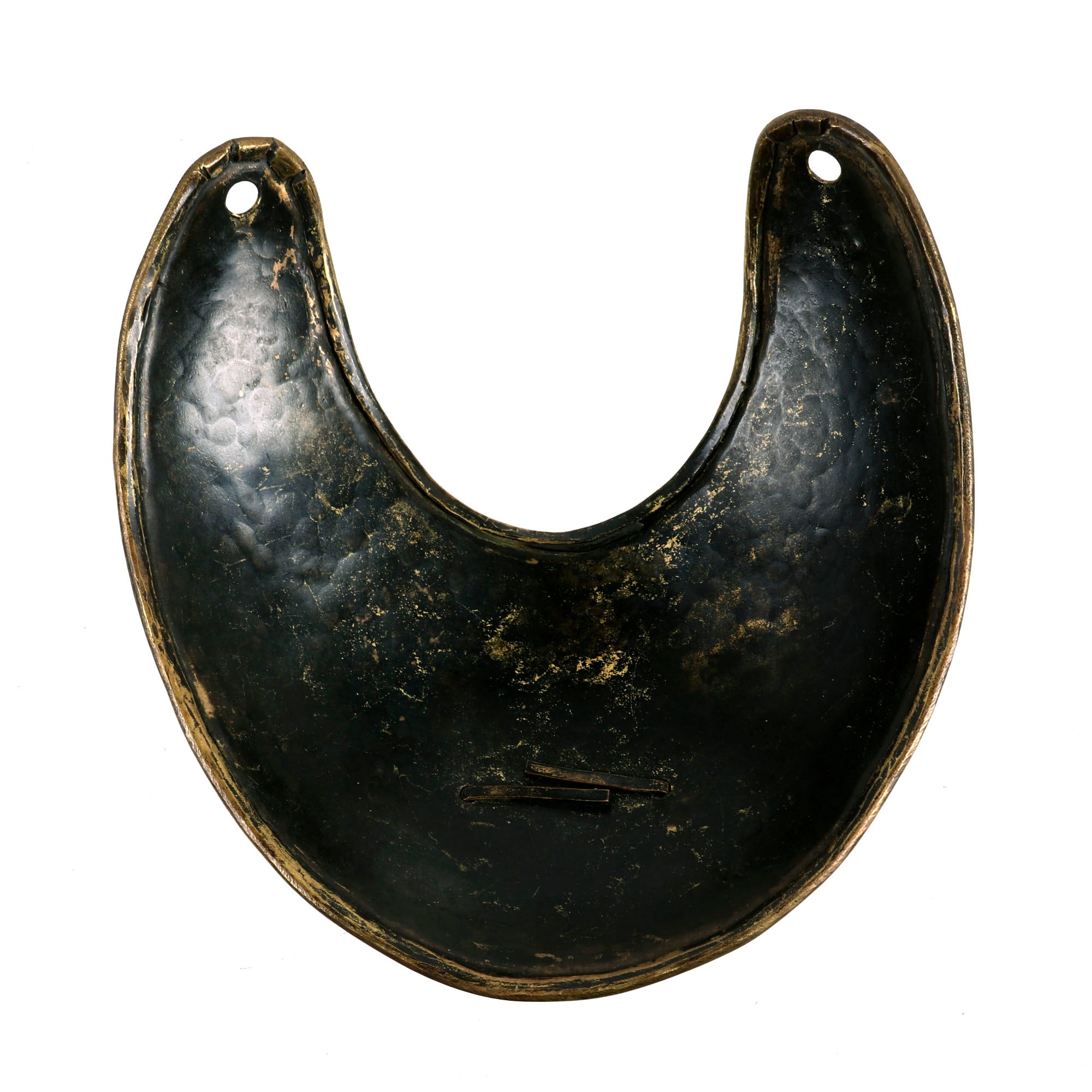 Gorget Original French ca.1840s Light Infantry Officer’s Brass Gorget with Ha ...